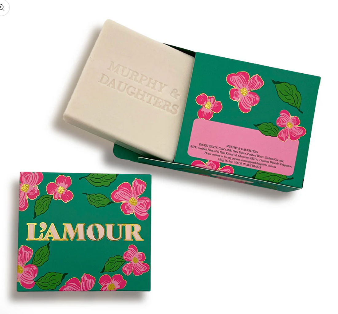 Murphy & Daughters Message on a Soap